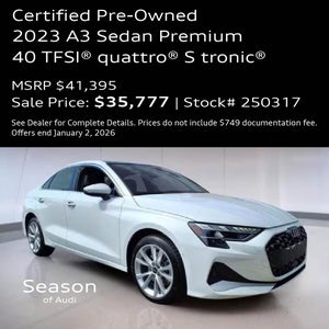 A3 Sedan Premium 40 TFSI® quattro® S tronic®